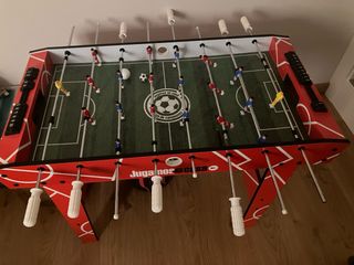Futbolín Infantil Rojo y Blanco