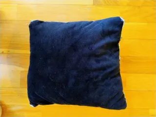 Almohadón Unicornio Lentejuelas Morado y Plateado