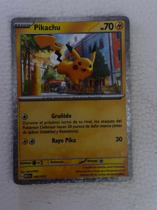 Carta Pokémon Pikachu Básico PS 70