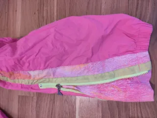 Mono de esquí infantil rosa