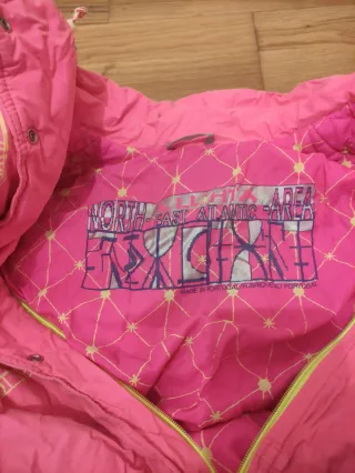 Mono de esquí infantil rosa