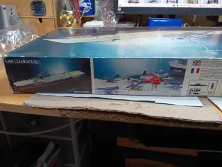 Maqueta Heller Clemenceau 1:400