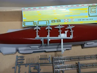 Maqueta Heller Clemenceau 1:400