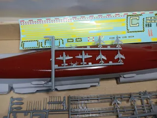Maqueta Heller Clemenceau 1:400