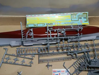 Maqueta Heller Clemenceau 1:400