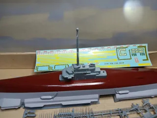 Maqueta Heller Clemenceau 1:400