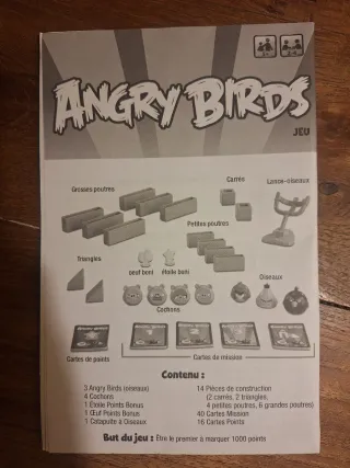 Juego de mesa Angry Birds
