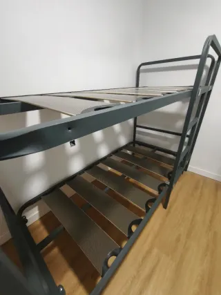 Litera metálica gris 90