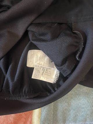 Sudadera Adidas Real Madrid Negra y Blanca