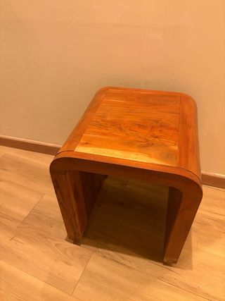 Mesa auxiliar / banco madera acacia vacry