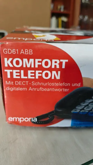Teléfono Emporia Inalámbrico y Fijo