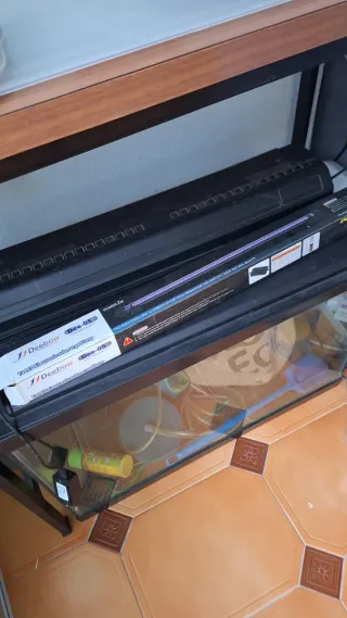 Acuario 78L + accesorios