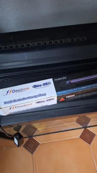 Acuario 78L + accesorios