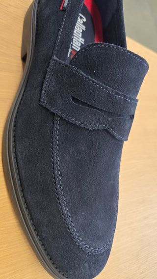 Mocasines Callaghan Azul Marino Talla 42