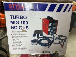 Soldadora Turbo MIG 100 No Gas
