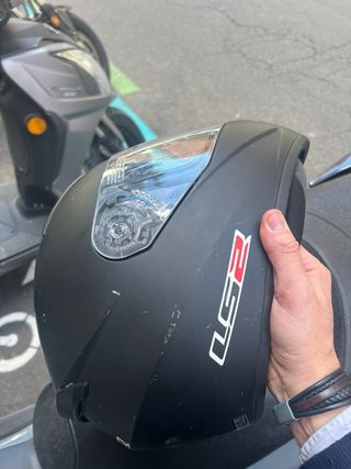 Casco Moto LS2 Rookie Negro Mate