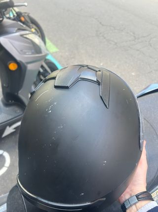 Casco Moto LS2 Rookie Negro Mate