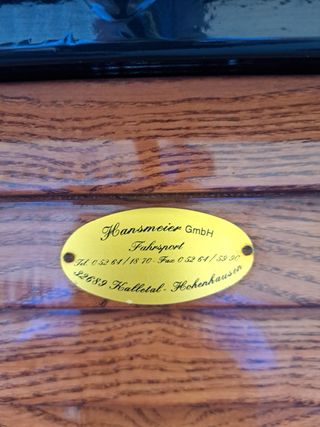 Jardinera de caballo de madera