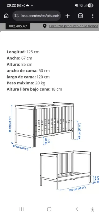 Cuna blanca
