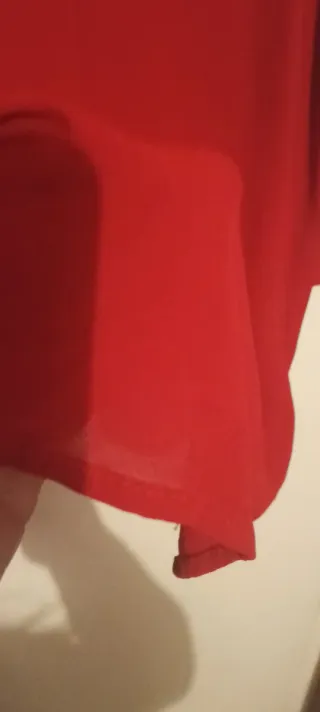 Camisa Zara Roja Talla M