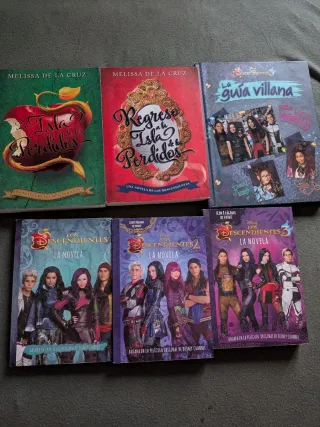 Mega Pack Descendientes,  6 Libros