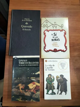 4 NOVELAS DE LITERATURA CLÁSICA