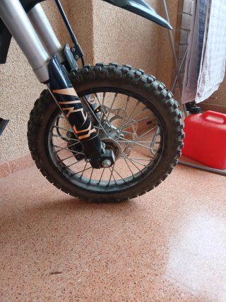 Imr sx  125 /Motocross Naranja yñ Negra
