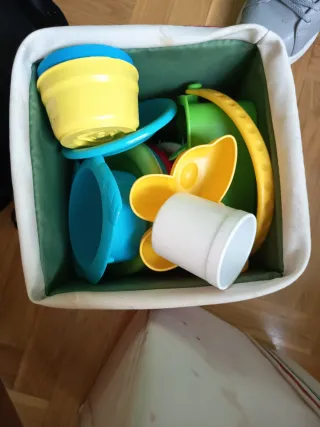 Juego de utensilios de cocinita de juguete