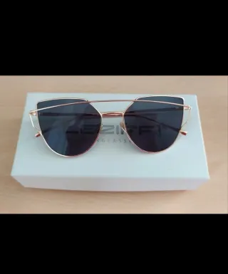 Occhiali da sole LEZIFF oro e neri