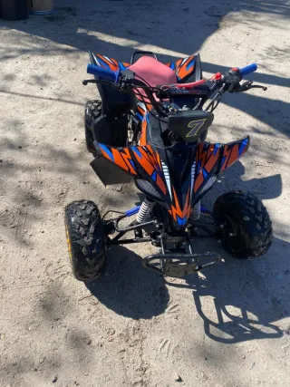 Quad 125cc 2024 Naranja y Rosa
