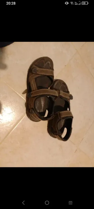 Sandali estivi uomo marroni