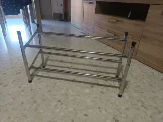 Zapatero Metálico 2 Niveles