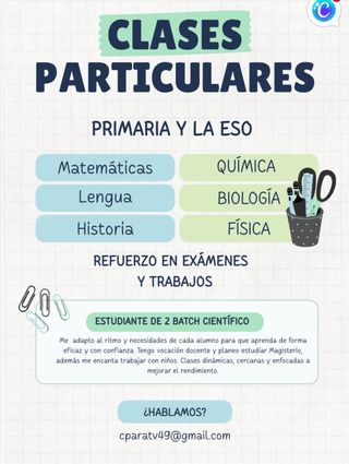 Clases particulares