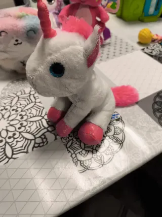 Conjunto de 5 peluches unicornio y animales