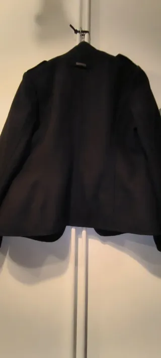 Abrigo Frieda Freddies Mujer Negro Rojo