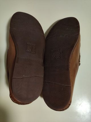 Mocasines Snipe Marrones.