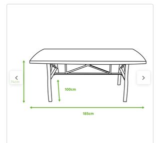 Tavolo da giardino in alluminio e vetro temperato