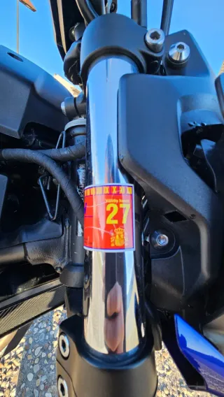 Yamaha MT-07 Negra/Azul