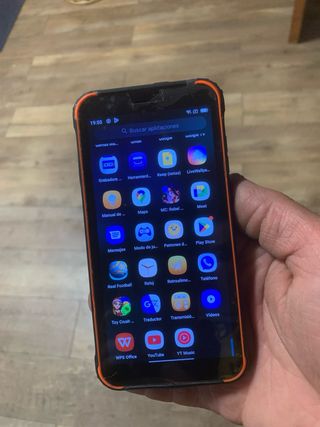 Teléfono Móvil Blackview Negro/Naranja