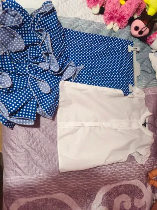 Traje de gitana niña lunares