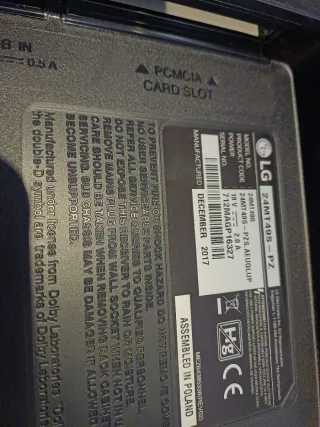 Televisor LG 24 Negro