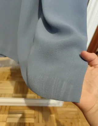 Conjunto azul para evento