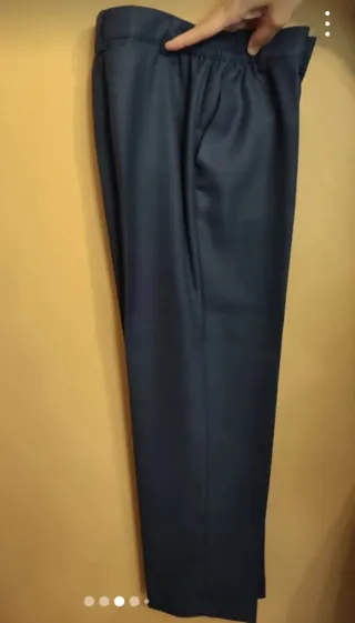 Traje para comunión azul cobalto niño T.10 impecab