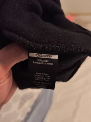 Gorro Alpinestars Negro y Blanco