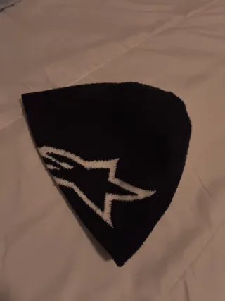 Gorro Alpinestars Negro y Blanco