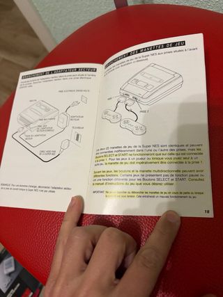Manual SNES (Super Nintendo) PAL