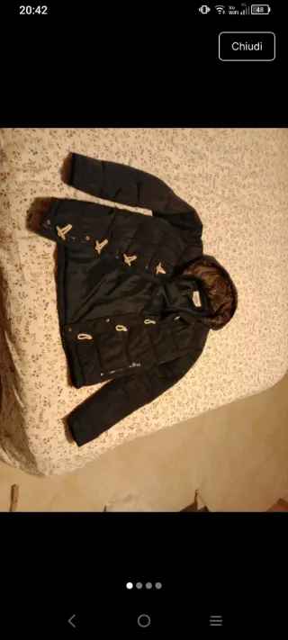 Giubbotto invernale uomo nero