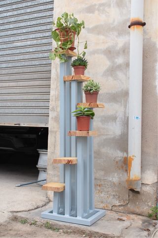 Estantería Diseño Industrial Artesanal