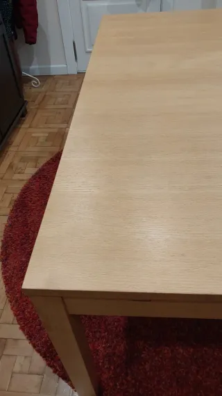 Mesa extensible IKEA BJURSTA madera. 175/260x95cm