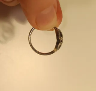 Anillo Pandora Doble Aro Circonitas